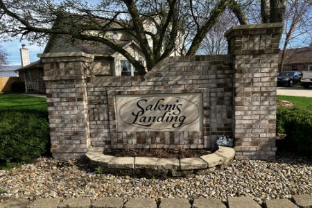 Pressure Washing Community Entrance Signs in Thorntown, IN